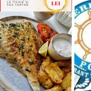 CAMBULĂ CU CARTOFI LA TIGAIE ȘI SOS TARTAR